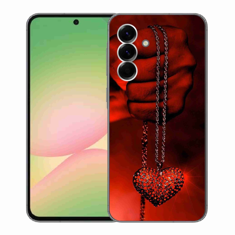 Gélový kryt mmCase na Samsung Galaxy A56 5G - náhrdelník