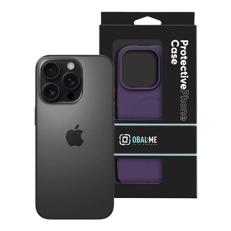 OBAL:ME MagNetix Sculpt Púzdro pre Apple iPhone 16 Pro, farba Plum Purple