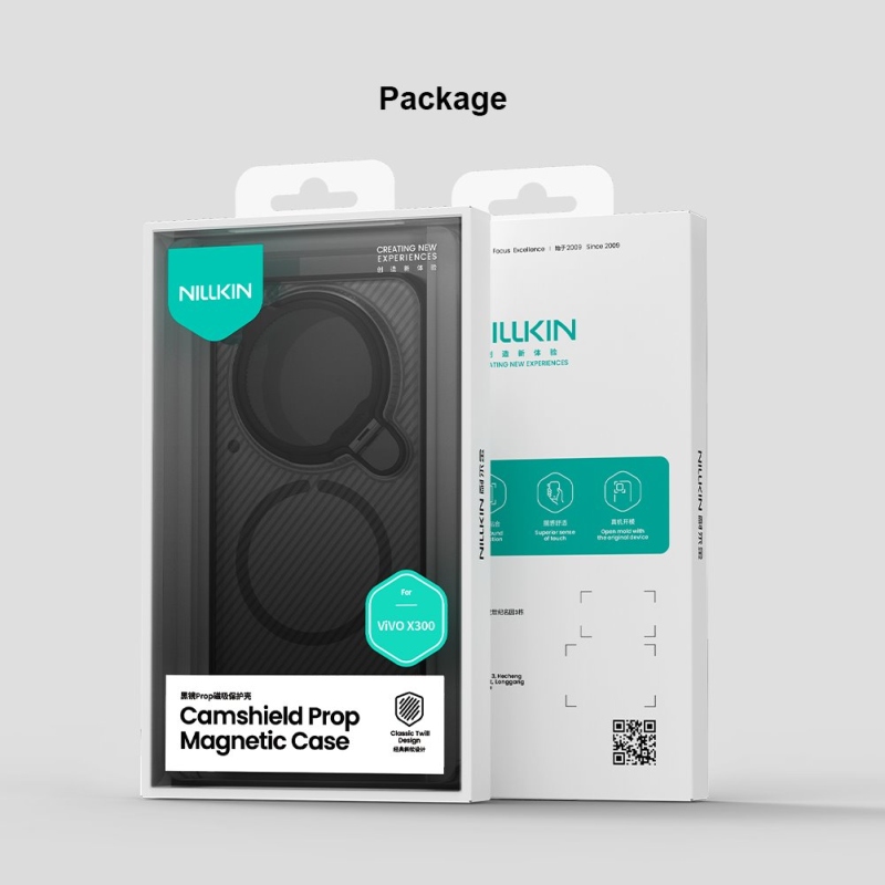 Nillkin CamShield Prop Magnetický zadný kryt pre Vivo X300 Black