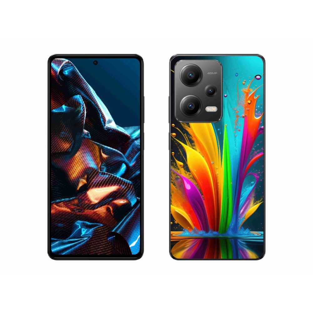 Gélový kryt mmCase na Xiaomi Redmi Note 12 Pro 5G - abstraktný motív 1