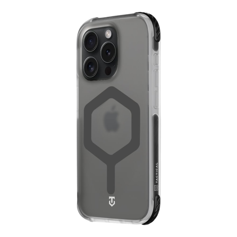 Taktický kryt MagForce Hexagon pre Apple iPhone 15 Pro T-Black