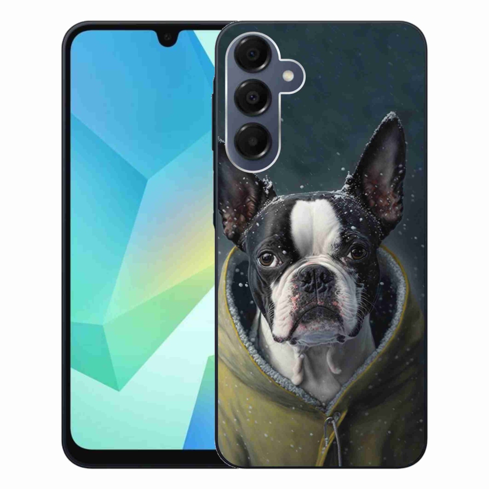 Gélový kryt mmCase na Samsung Galaxy A16 4G/5G - buldoček