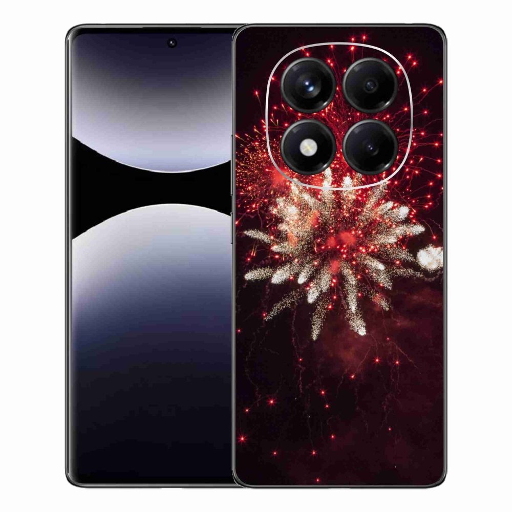 Gélový kryt mmCase na Xiaomi Redmi Note 14 Pro - ohňostroj