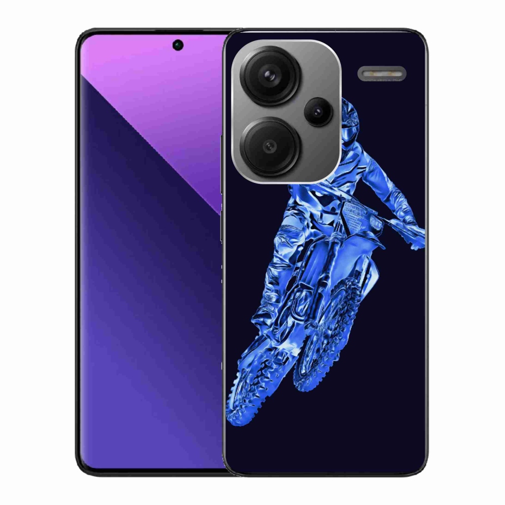 Gélový kryt mmCase na Xiaomi Redmi Note 13 Pro+ 5G - motocross 1