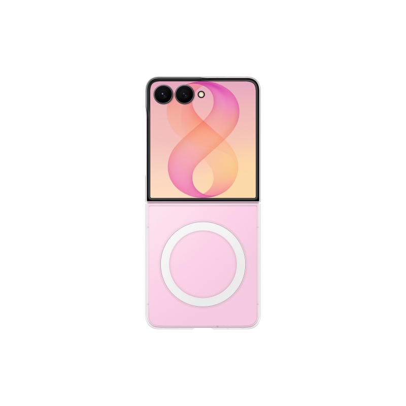 EF-CF776CTE Samsung Clear – magnetické puzdro pre Galaxy Z Flip 8, priehľadné