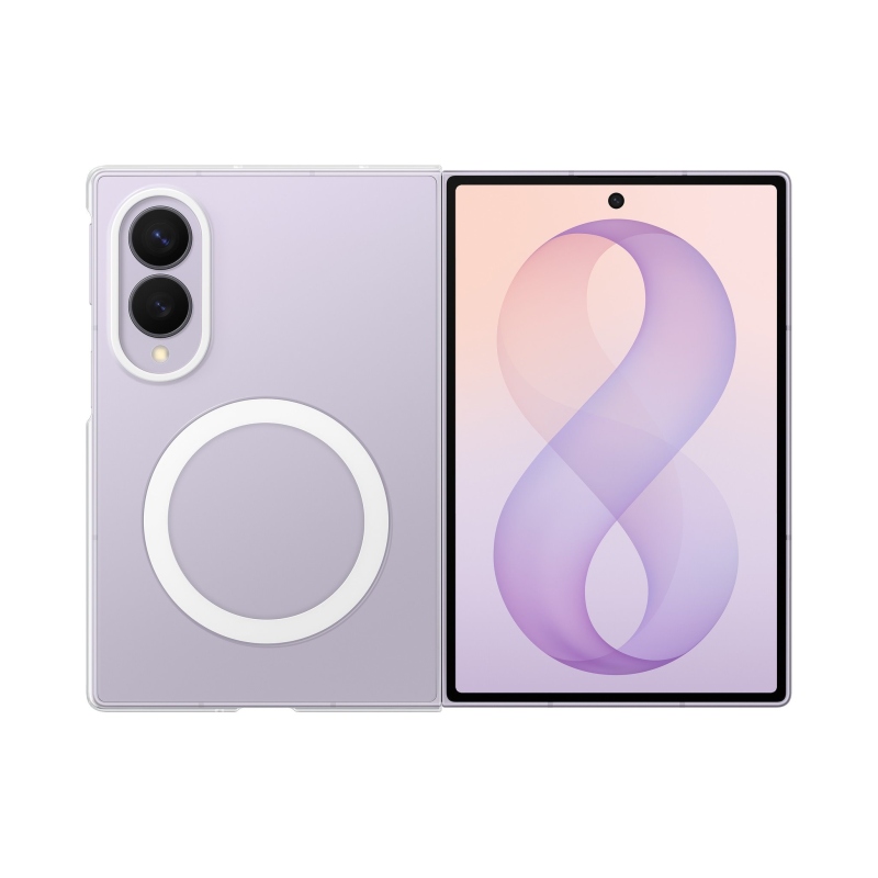 EF-CF971CTE Samsung Clear – magnetický obal pre Galaxy Z Fold 8, priehľadný