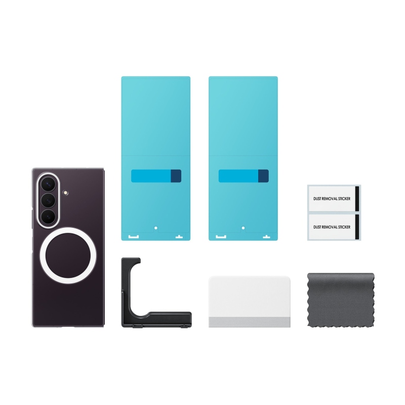 EF-CF976CTE Samsung Clear – magnetický obal pre Galaxy Z Fold 8 Ultra – priehľadný