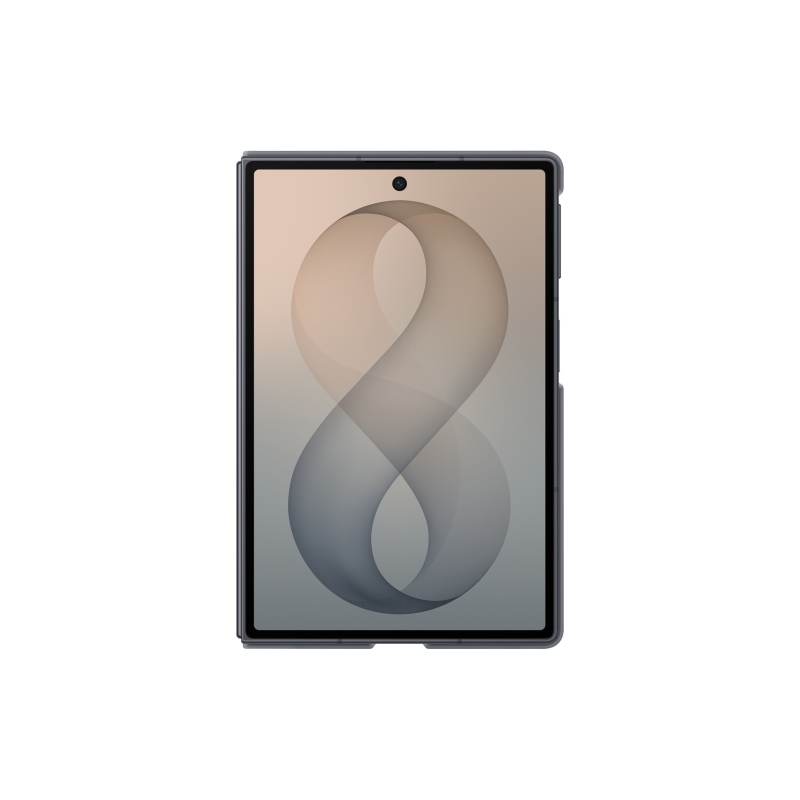 EF-EF971CBE Silikónové magnetické puzdro Samsung pre Galaxy Z Fold 8 v grafitovej farbe
