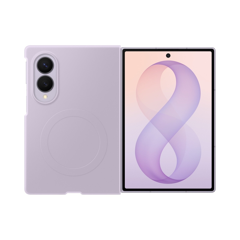 EF-EF971CVE Silikónové magnetické puzdro Samsung pre Galaxy Z Fold 8 v farbe Lavender