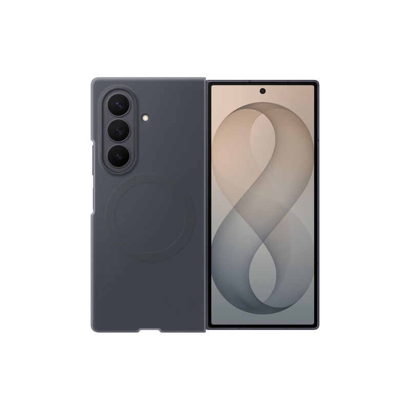 EF-EF976CBE Silikónové magnetické puzdro Samsung pre Galaxy Z Fold 8 Ultra Graphite