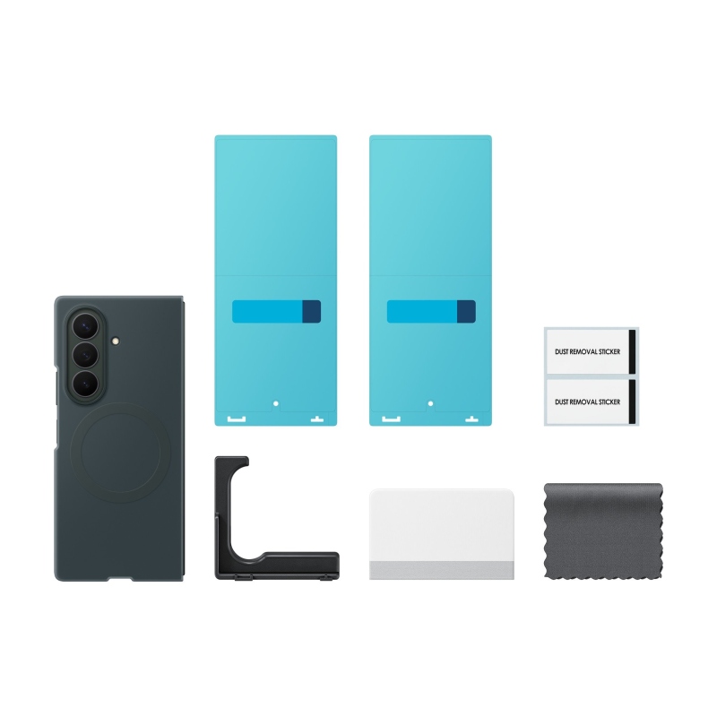 EF-EF976CGE Samsung silikónové magnetické puzdro pre Galaxy Z Fold 8 Ultra Green Shadow