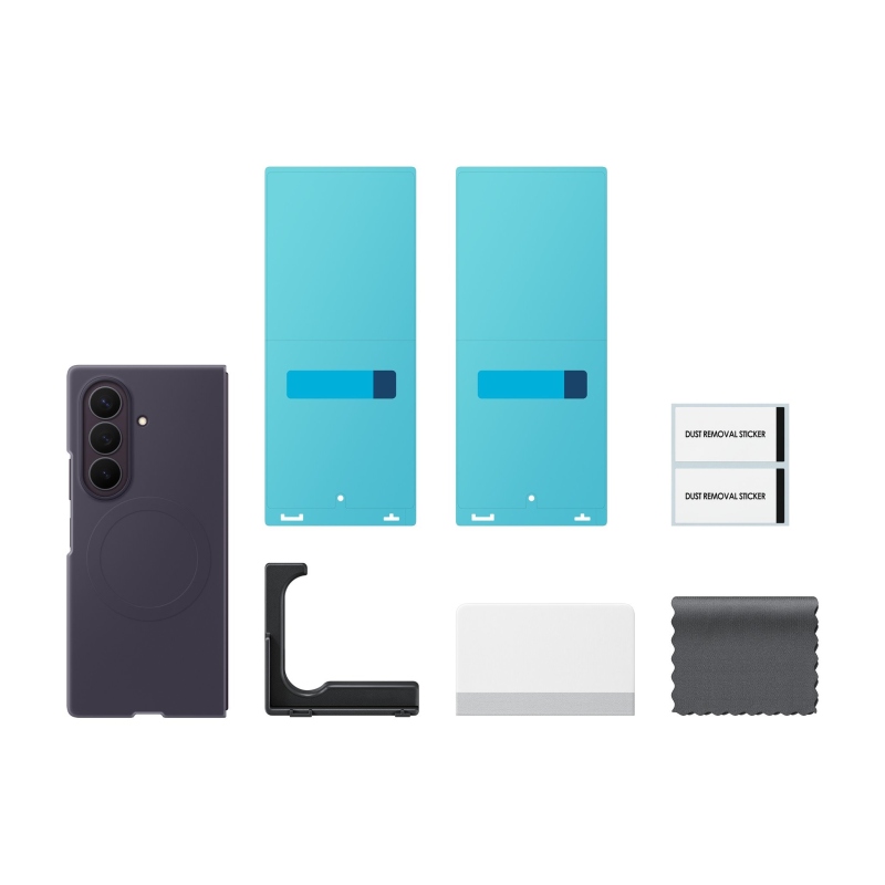 EF-EF976CVE Silikónové magnetické puzdro Samsung pre Galaxy Z Fold 8 v odtieni Ultra Violet Shadow