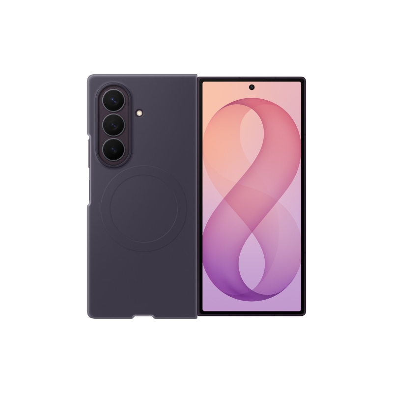 EF-EF976CVE Silikónové magnetické puzdro Samsung pre Galaxy Z Fold 8 v odtieni Ultra Violet Shadow