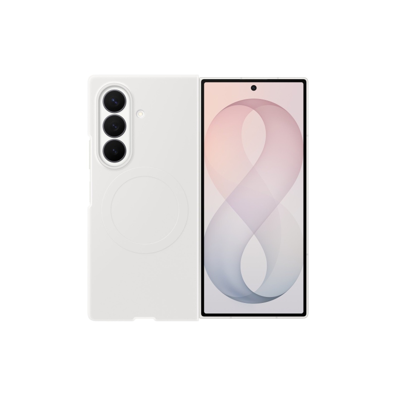 EF-EF976CWE Samsung silikónové magnetické puzdro pre Galaxy Z Fold 8 Ultra, farba Cream