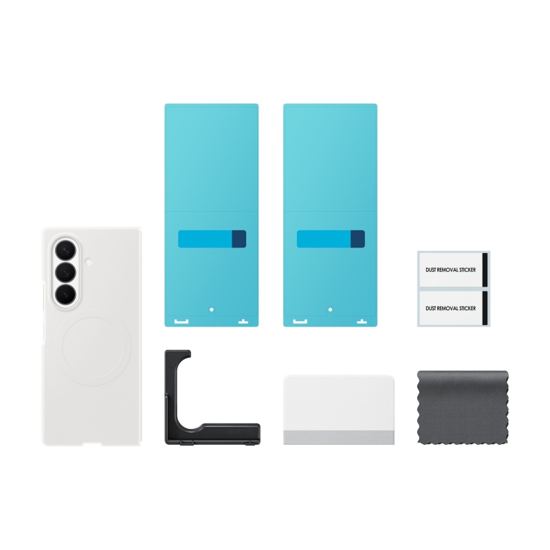 EF-EF976CWE Samsung silikónové magnetické puzdro pre Galaxy Z Fold 8 Ultra, farba Cream