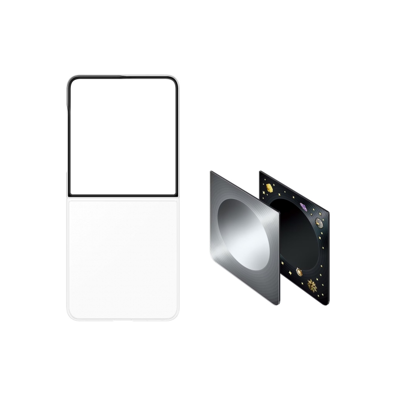 EF-FF776CJE Samsung FlipSuit puzdro pre Galaxy Z Flip 8 strieborné