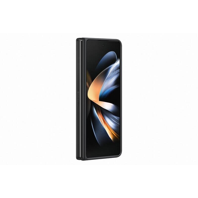 EF-VF936LBE Samsung Kožený Kryt pre Galaxy Z Fold 4 Black