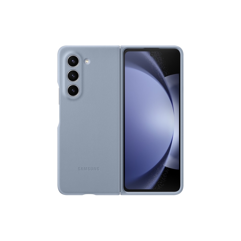 EF-VF946PLE Samsung Kožený Kryt pre Galaxy Z Fold 5 Icy Blue