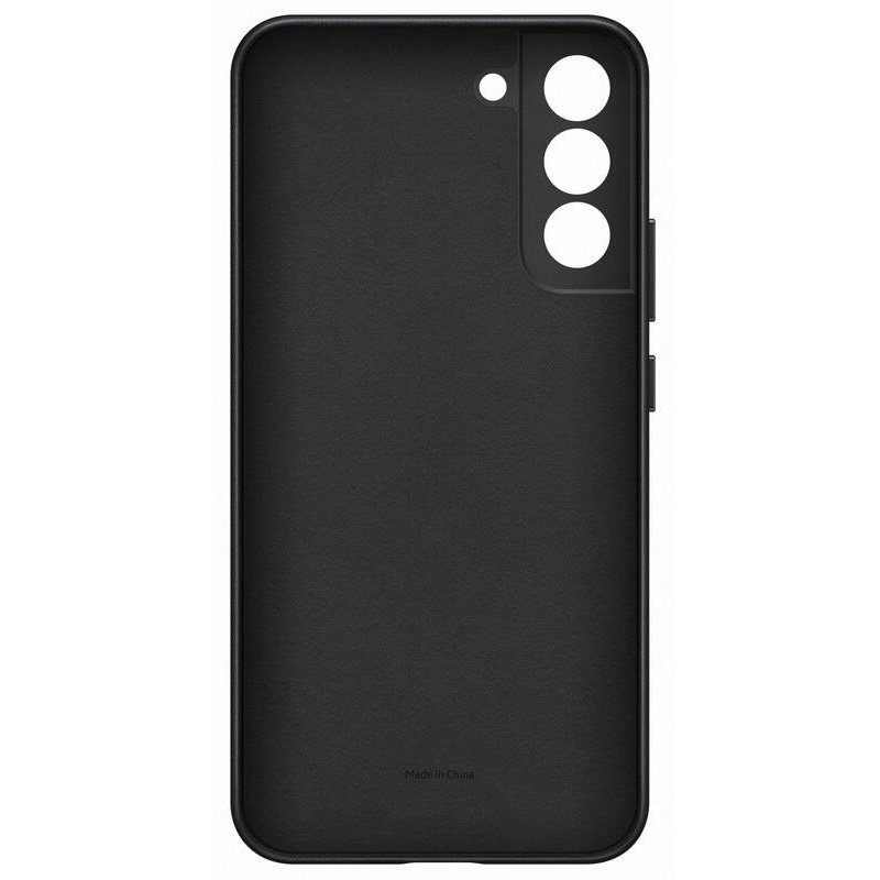 EF-VS906LBE Samsung Kožený Kryt pre Galaxy S22+ Black