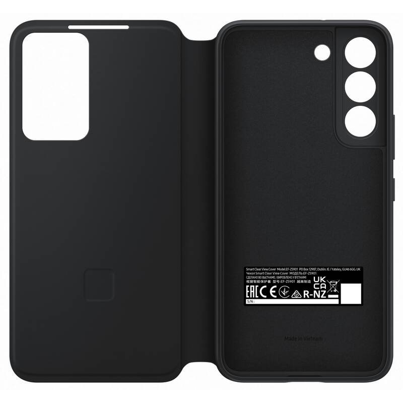 EF-ZS901CBE Samsung Clear View Cover pre Galaxy S22 Black