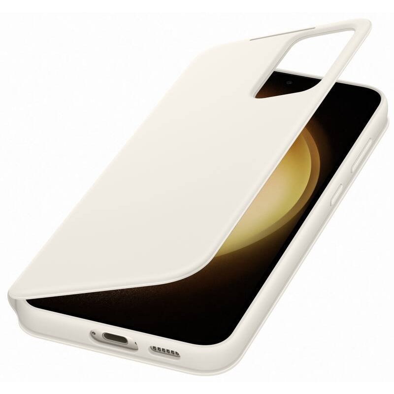 EF-ZS916CUE Samsung Clear View Cover pre Galaxy S23+ Cream