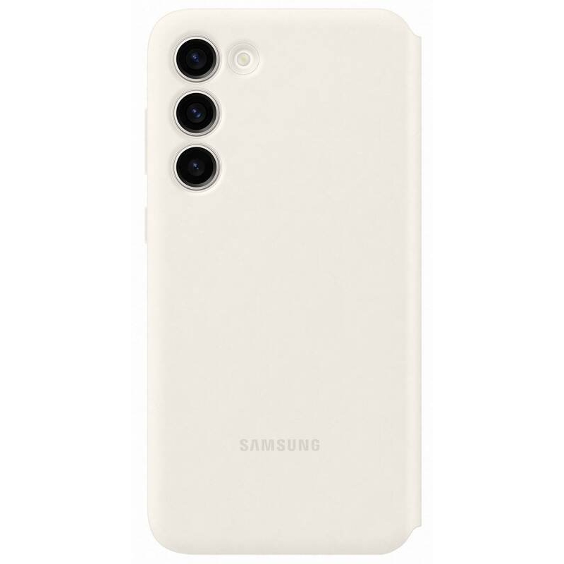 EF-ZS916CUE Samsung Clear View Cover pre Galaxy S23+ Cream