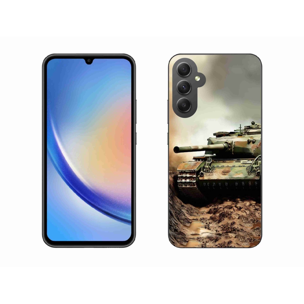 Gélový kryt mmCase na Samsung Galaxy A34 5G - tank