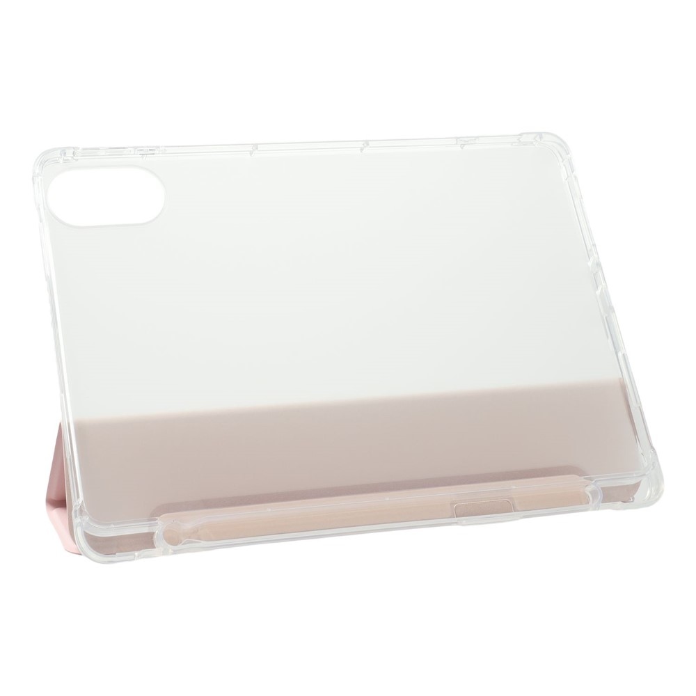 Tri-Fold chytré skladacie púzdro na tablet Xiaomi Redmi Pad 2 - ružové