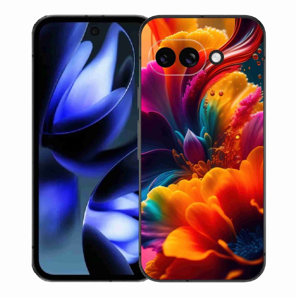 Gélový kryt mmCase na Google Pixel 9a - abstraktný motív 2