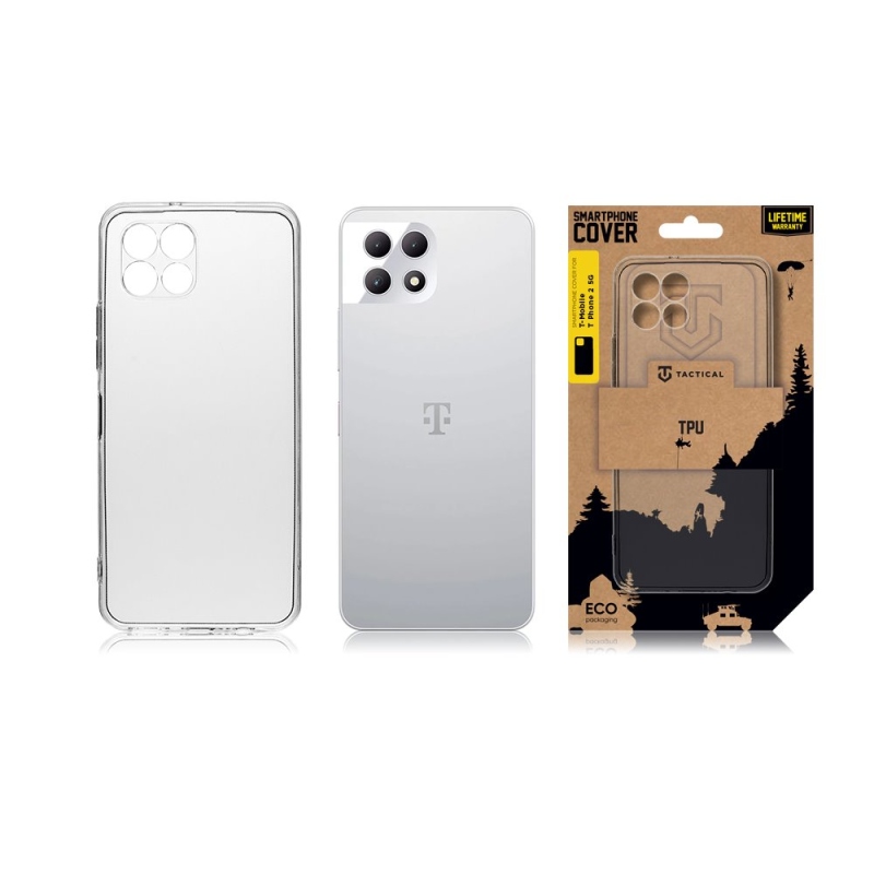 Tactical TPU Kryt pre T-Mobile T Phone 2 5G Transparent