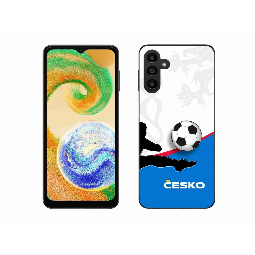 Gélový kryt mmCase na Samsung Galaxy A04s (164.7x76.7x9.1mm) - futbal Česko 3