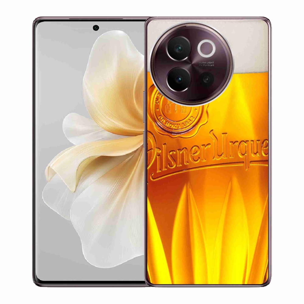 Gélový kryt mmCase na Vivo V40 Lite 5G - pivo