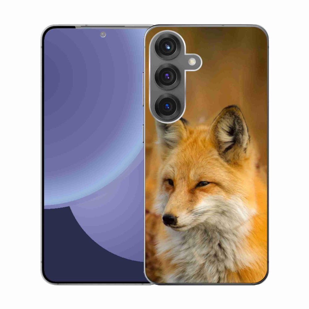 Gélový kryt mmCase na Samsung Galaxy S25 - líška