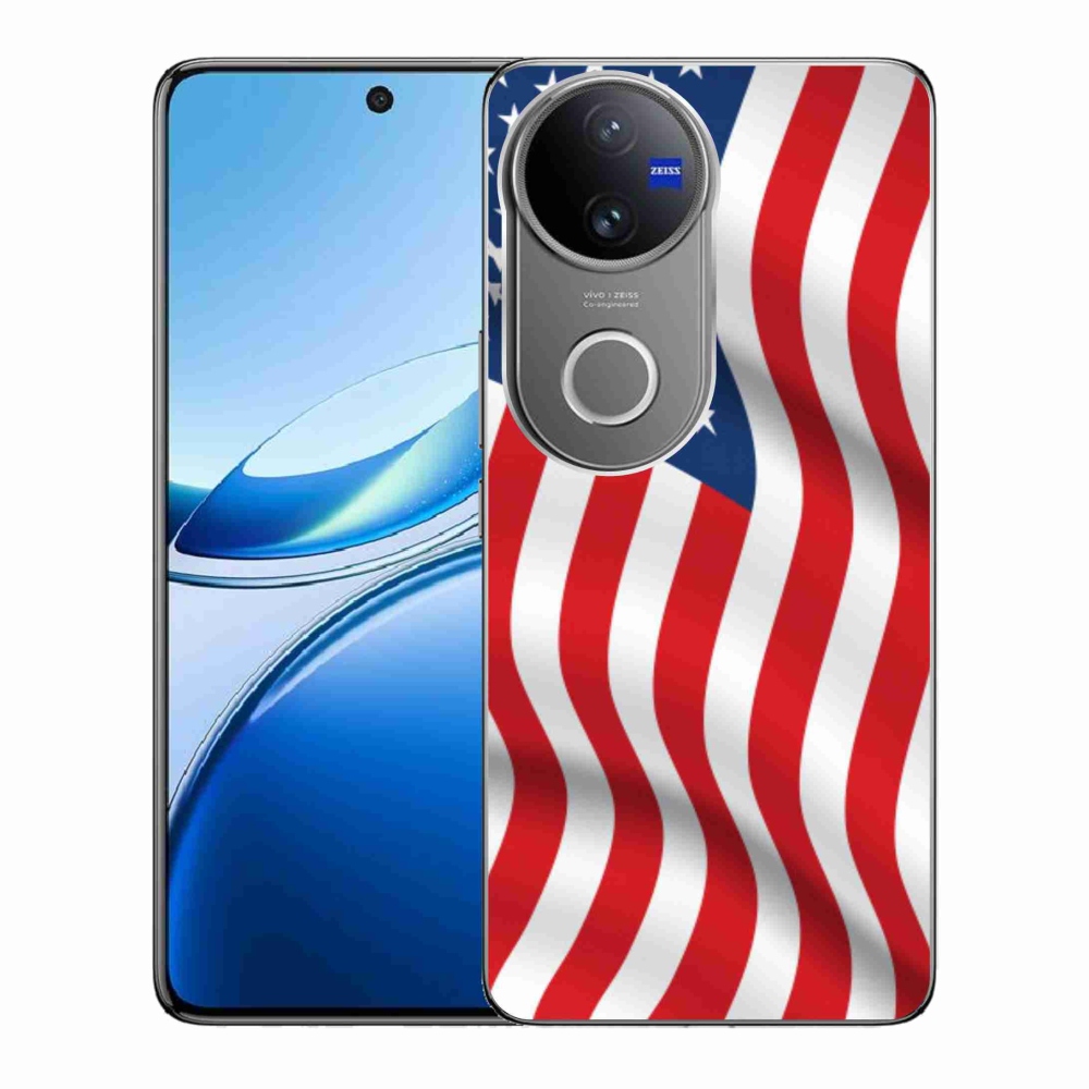 Gélový kryt mmCase na Vivo V50 5G - USA vlajka