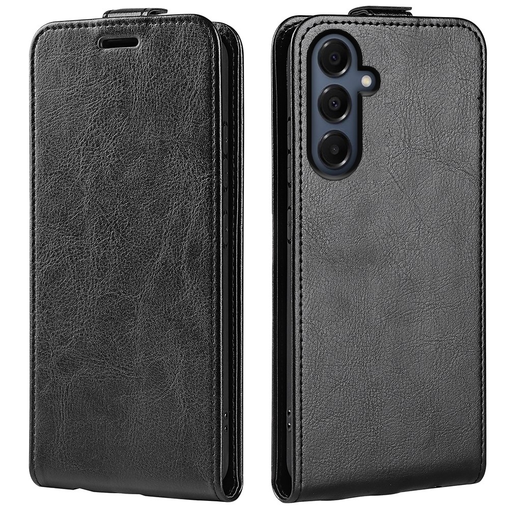 Vertical knižkové púzdro na Samsung Galaxy A17 5G - čierne