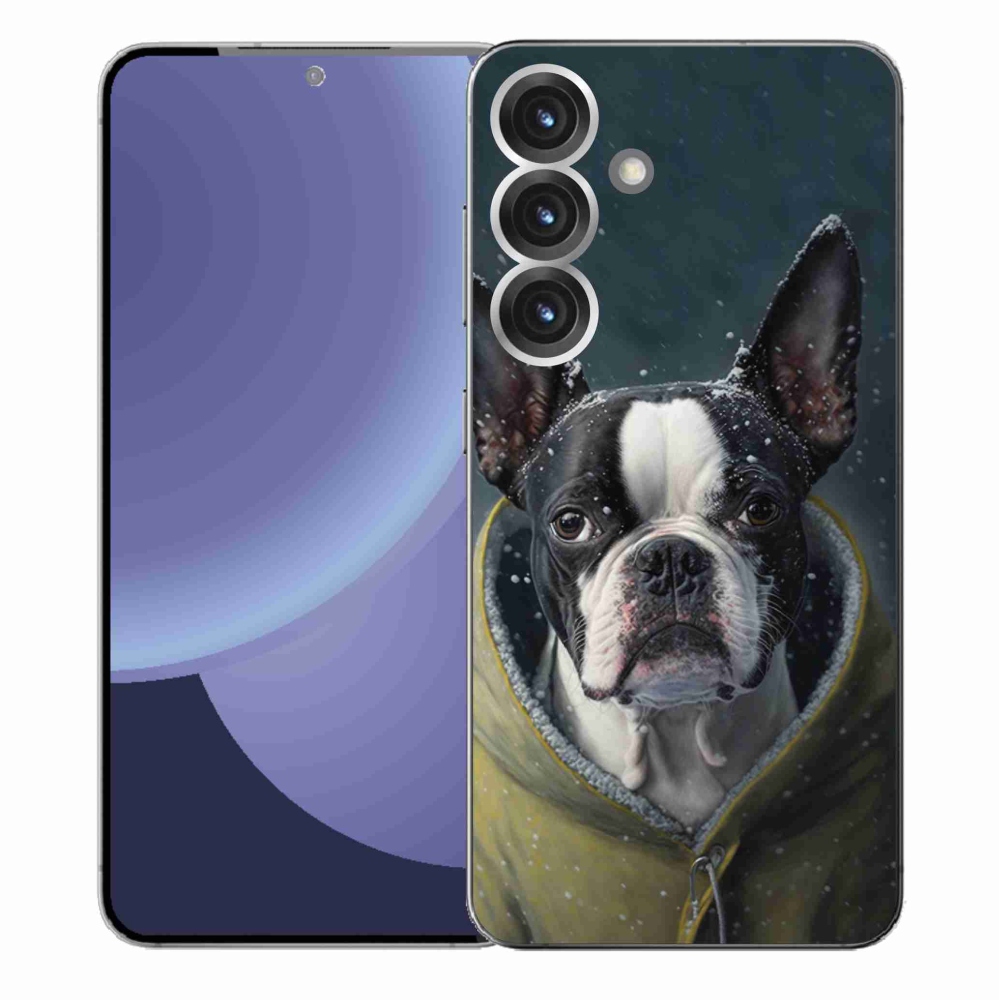 Gélový kryt mmCase na Samsung Galaxy S25+ - buldoček