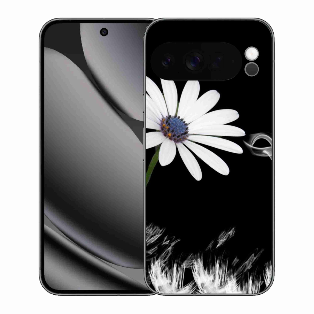 Gélový kryt mmCase na Google Pixel 10 Pro XL - biela kvetina