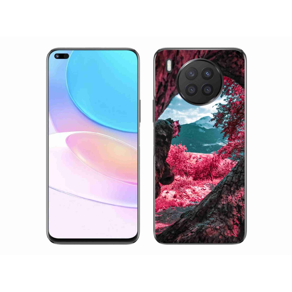 Gélový kryt mmCase na Huawei Nova 8i - výhľad na hory