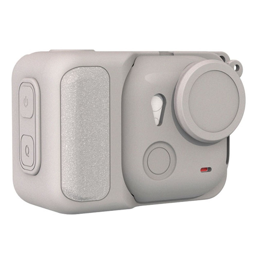 Silikónový ochranný obal s krytkou objektívu pre Insta360 GO Ultra – sivý