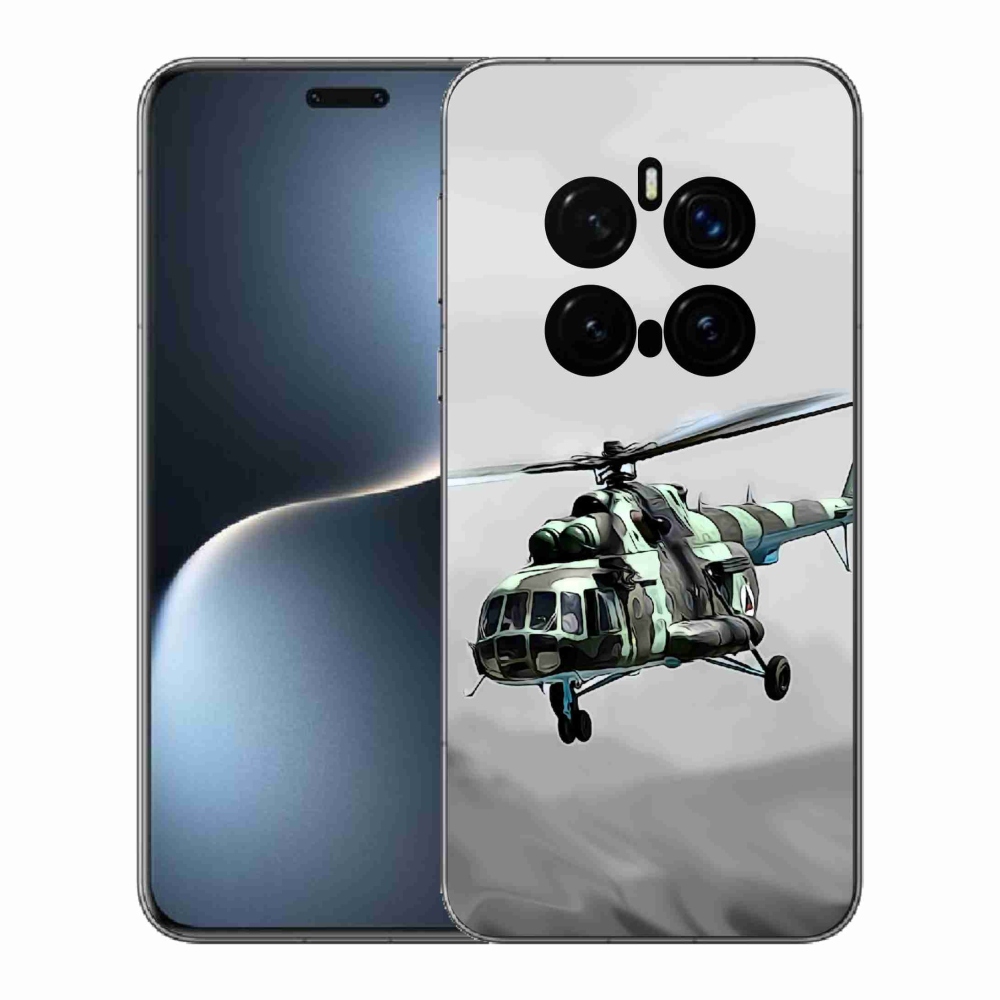 Gélový kryt mmCase na Honor Magic 7 Pro 5G - vojenský vrtuľník