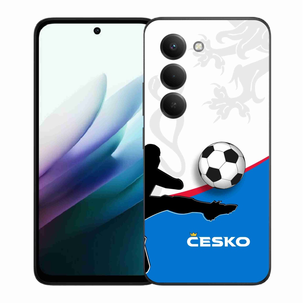 Gélový kryt mmCase na Xiaomi Redmi 15 4G/5G (171mm) - futbal Česko 3