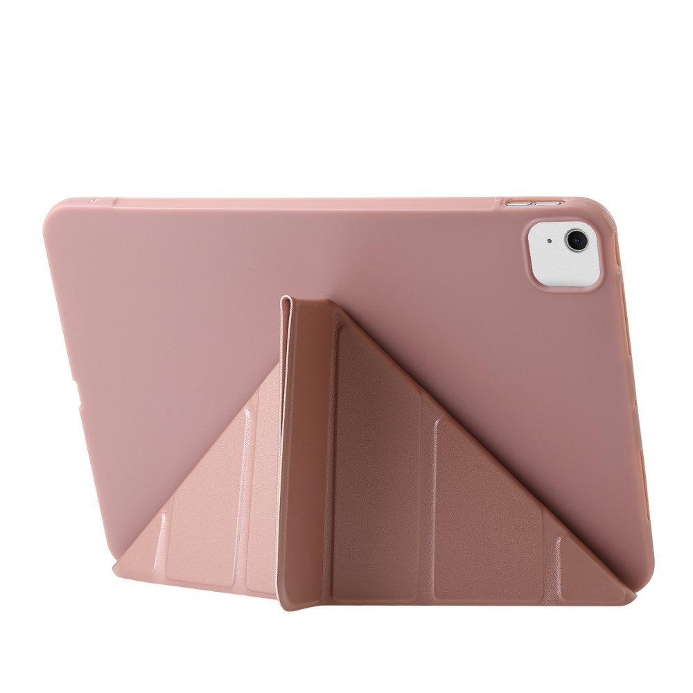 Origamis inteligentné polohovacie puzdro na tablet iPad Air 13 (2024)/(2025) - ružovozlaté