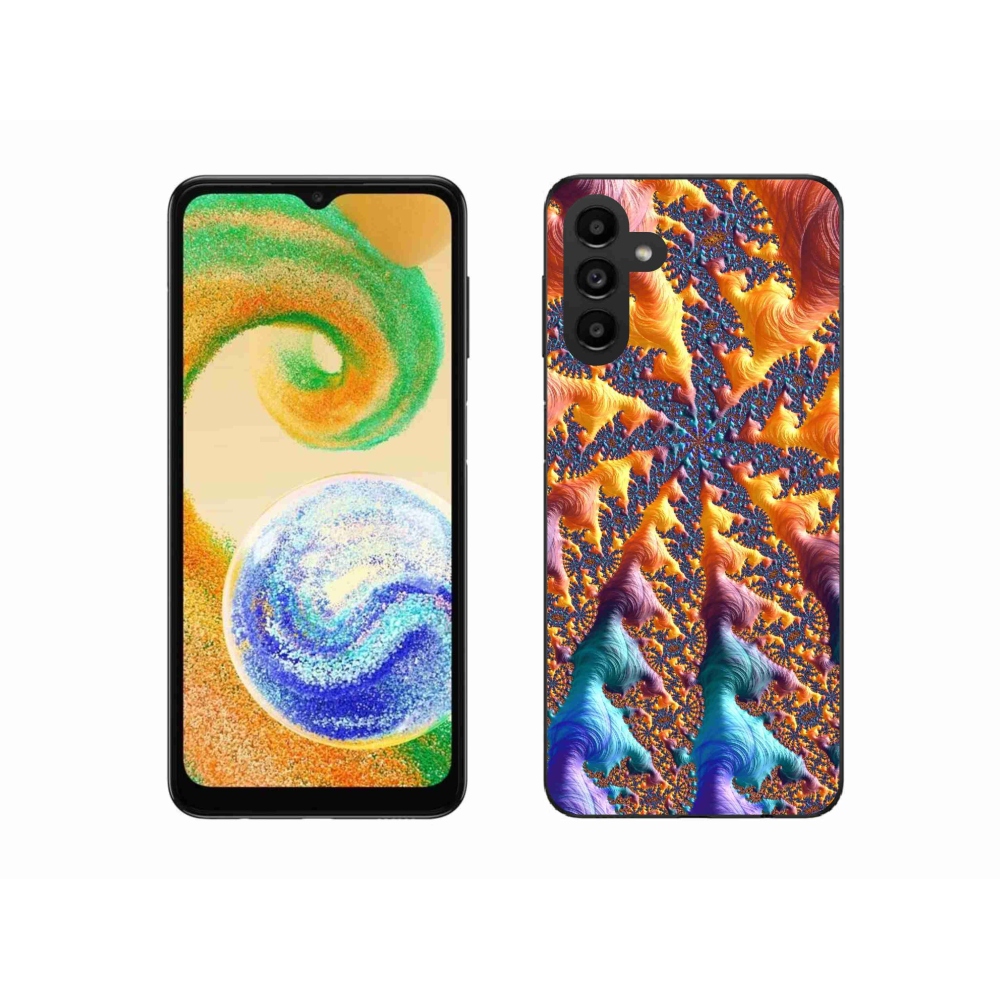 Gélový kryt mmCase na Samsung Galaxy A04s (164.7x76.7x9.1mm) - abstraktný motív 23