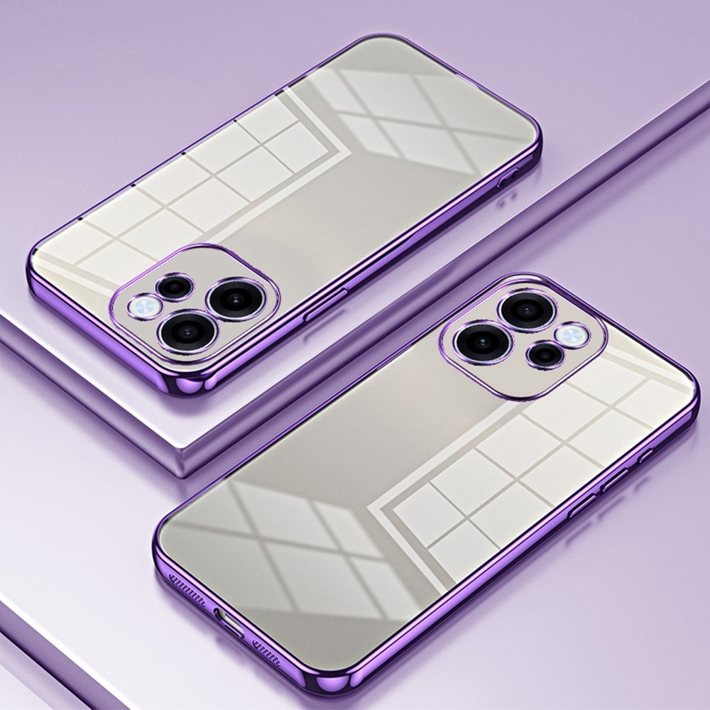 Electro gélový obal na Oppo Reno 15 FS 5G - fialový