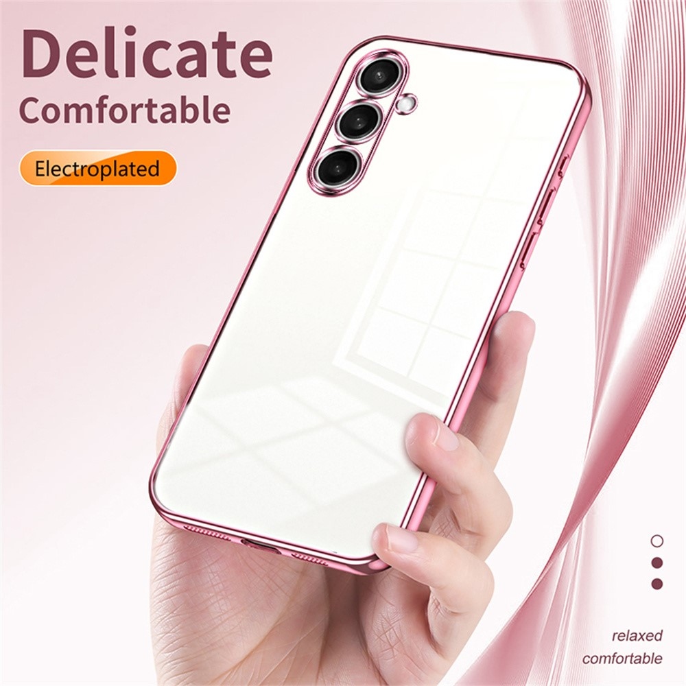 Electro gélový obal na Samsung Galaxy A27 - ružový