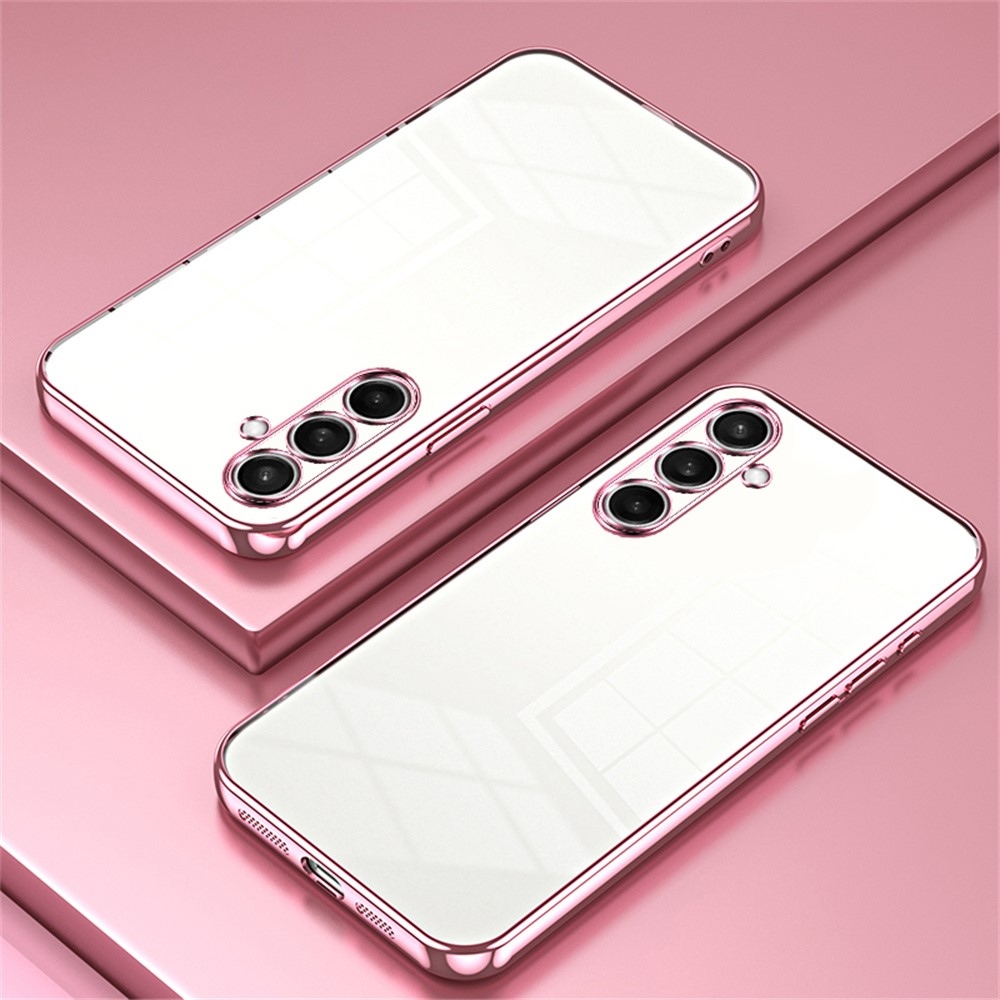 Electro gélový obal na Samsung Galaxy A27 - ružový