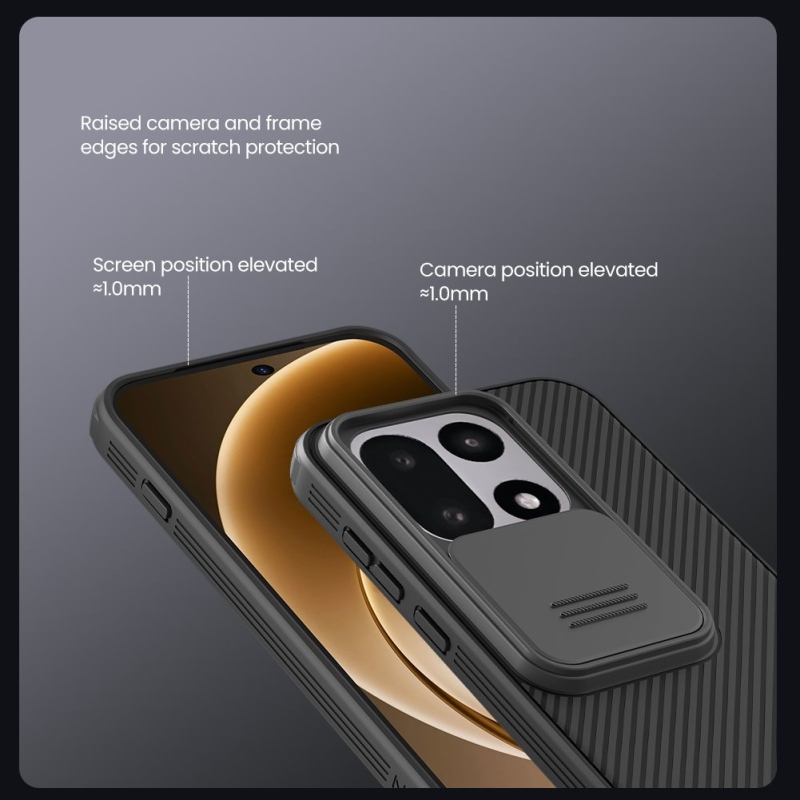 Nillkin CamShield PRE Zadný Kryt pre OnePlus 15 Black