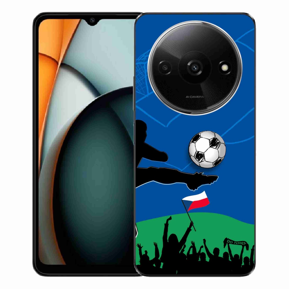 Gélový kryt mmCase na Xiaomi Redmi A3 - fanúšikovia futbalu