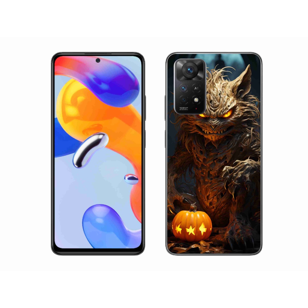 Gélový kryt mmCase na Xiaomi Redmi Note 11 Pro 4G/5G - halloweenska príšera