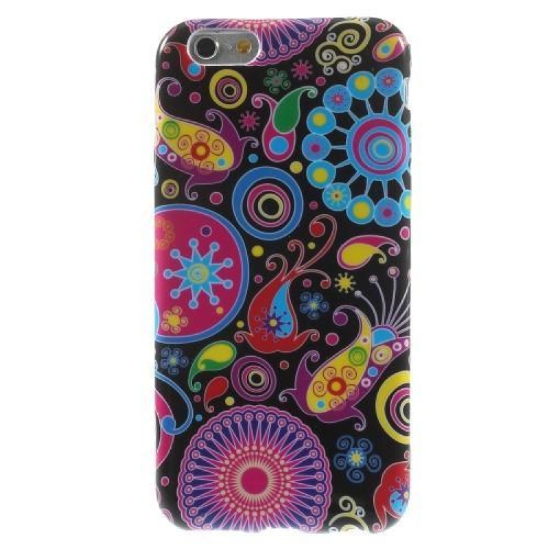 Emotive pružný gélový obal na iPhone 6 a iPhone 6s - Paisley